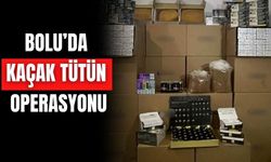 Jandarmadan Bolu’da Kaçak Sigara Operasyonu