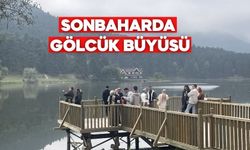 Gölcük Tabiat Parkı Sonbaharda Hafta Sonu Tatilcilerinin Uğrak Noktası Oldu