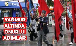 Bolu’da Gaziler Günü Töreni: Yağmur Altında Onurlu Adımlar