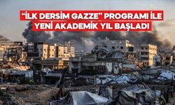 “İLK DERSİM GAZZE” PROGRAMI İLE YENİ AKADEMİK YIL BAŞLADI