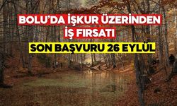 BOLU’DA İŞKUR ÜZERİNDEN İŞ FIRSATI