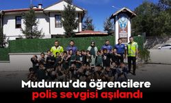 Mudurnu’da öğrencilere polis sevgisi aşılandı