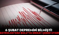 6 Şubat Depremini bilmişti!  ASTROLOG’DAN BOLU’YA DİKKAT ÇEKEN UYARI