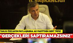 Tanju Özcan’ın paylaşımına AK Parti’den sert tepki: “GERÇEKLERİ SAPTIRAMAZSINIZ