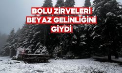 Bolu’da Hava Soğudu, Kayak Merkezleri Beyaz Örtüyle Kaplandı