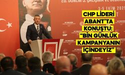 CHP LİDERİ ABANT’TA KONUŞTU: “BİN GÜNLÜK KAMPANYANIN İÇİNDEYİZ”