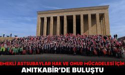 Emekli Astsubaylar, Hak ve Onur Mücadelesi İçin Anıtkabir’de Buluştu