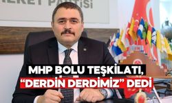 MHP’nin “Derdin Derdimiz” Projesi Bolu’da Hayata Geçiyor