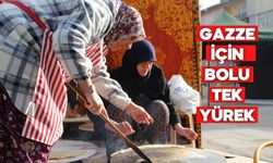 Bolu’da Gazze’ye yardım kermesi düzenlendi