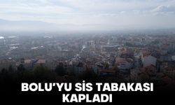 BOLU’YU SİS TABAKASI KAPLADI