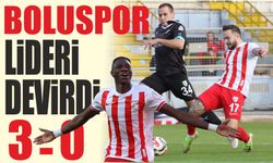 BOLUSPOR LİDERİ DEVİRDİ 3-0