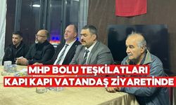 MHP Bolu Teşkilatları “Hayırlı Günler Komşum” Ziyaretlerini Sürdürüyor