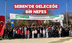 Seben Atatürk İlkokulu’na 50 Ihlamur Fidanı Dikildi