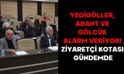 YEDİGÖLLER, ABANT VE GÖLCÜK ALARM VERİYOR! ZİYARETÇİ KOTASI GÜNDEMDE