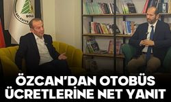 ÖZCAN’DAN OTOBÜS ÜCRETLERİNE NET YANIT