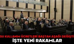 SU KULLANIM ÜCRETLERİ BAŞTAN AŞAĞI DEĞİŞTİ! İŞTE YENİ RAKAMLAR