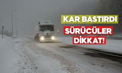 Bolu Dağı’nda Kar Yağışı Nedeniyle Sürücülere Zincir Uyarısı