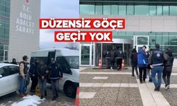 Bolu’da iki araçta yakalandılar! 5 kaçakçı cezaevinde