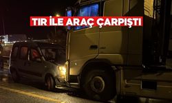 Tırla Çarpışan Araçta 94 Yaşındaki Hasta Yaralandı
