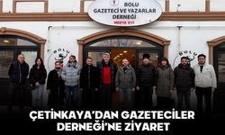 ÇETİNKAYA’DAN GAZETECİLER DERNEĞİ’NE ZİYARET