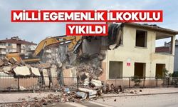 Milli Egemenlik İlkokulu’nun Binası Yıkıldı