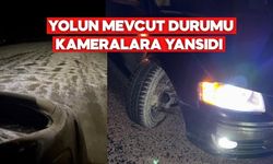 Taşkesti–Mudurnu yolunda dikkat çeken görüntüler