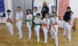 BAİBÜ’DE KARATE HEYECANI: GELECEĞİN ŞAMPİYONLARI KUŞAK ATLADI