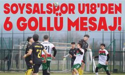 SOYSALSPOR U18’DEN 6 GOLLÜ MESAJ!