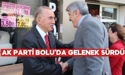 Bolu’da AK Parti Bayramlaşmasına Yoğun Katılım