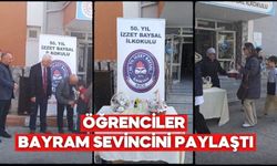 Bolu'da 50. Yıl İlkokulu’nda Kardeşlik ve Bayramlaşma Programı