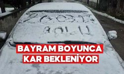 Meteoroloji Uyardı! Bolu’da Bayram Boyunca Kar Bekleniyor