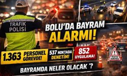 Bolu’da Bayram Öncesi Büyük Hazırlık! 1.363 Personel Görevde