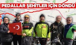 Bolu’da Şehitler İçin 50 Kilometre Pedal Çevirdiler
