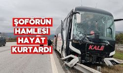 Bolu’da Otobüs Şoförünün Soğukkanlılığı 26 Canı Kurtardı