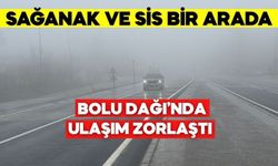 Bolu Dağı’nda Görüş Mesafesi 10 Metreye Düştü