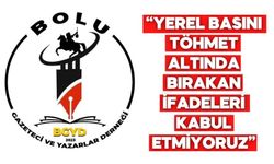 Bolu Gazetecilerinden Cihan Yavuz’a Net Mesaj