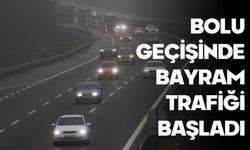 Bolu geçişinde bayram trafiği başladı