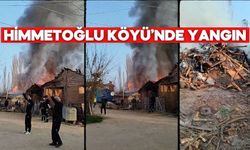 Bolu’da Ahşap Evde Çıkan Yangın Ahıra Sıçradı