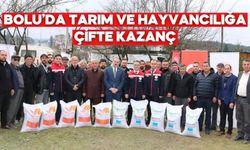 50 Bin Kg Dağıtıldı! Bolu’da Büyük Tarım Desteği