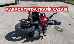 Bolu'da Motosiklet Sürücüsü Yola Savruldu
