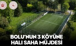BOLU’NUN 3 KÖYÜNE HALI SAHA MÜJDESİ