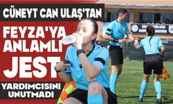 CÜNEYT CAN ULAŞ’TAN FEYZA’YA ANLAMLI JEST