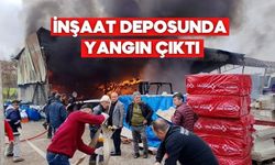 Bolu’da Depoda Çıkan Yangın Büyümeden Söndürüldü