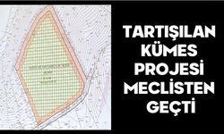 TARTIŞILAN KÜMES PROJESİ MECLİSTEN GEÇTİ