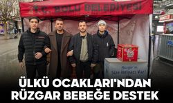 ÜLKÜ OCAKLARI'NDAN RÜZGAR BEBEĞE DESTEK