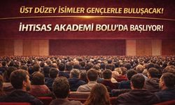 Gençliğe Yön Verecek İhtisas Akademi Bolu’da Başlıyor