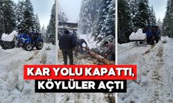 Bolu’da Zorlu Doğa Şartlarına Karşı Mücadele