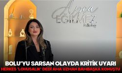 BOLU’YU SARSAN OLAYDA KRİTİK UYARI! HERKES ‘LOHUSALIK’ DEDİ AMA UZMAN BAMBAŞKA KONUŞTU