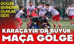 KARAÇAYIR’DA BÜYÜK MAÇA GÖLGE: GOLLER SEVİNDİRDİ, OLAYLAR ÜZDÜ