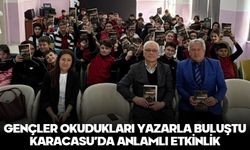 GENÇLER OKUDUKLARI YAZARLA BULUŞTU: KARACASU’DA ANLAMLI ETKİNLİK